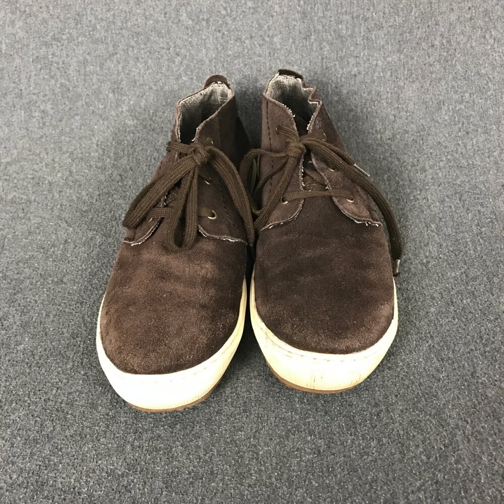 Men's Size 9.5 Steve Madden Distressed Brown Suede Lace Up Chukka Boots - Picture 5 of 5